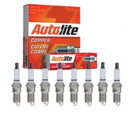 8 pc Autolite Platinum Spark Plugs for 1996-2000 Chevrolet C3500 5.7L 7.4L sy