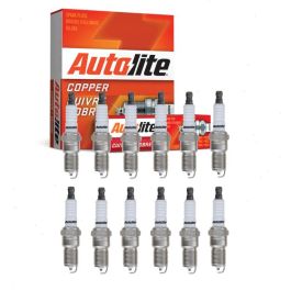 1993 Jaguar XJRS 12 pc Autolite Copper Core Spark Plugs - Ignition