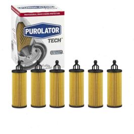 6 pc Purolator TECH TL36296 Engine Oil Filters for 100010