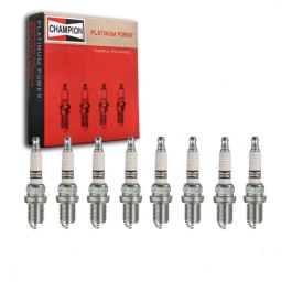 8 pc Champion Platinum 3071 RC12PYC Spark Plugs for