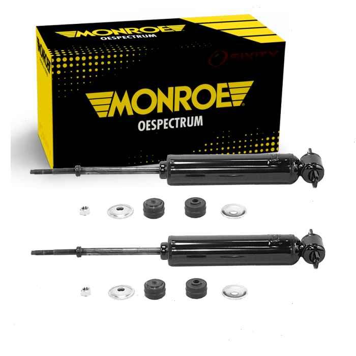 Monroe shocks OESpectrum Front & Rear for Chevrolet Camaro 1968-1969 Kit 4 Monroe shocks OESpectrum Front & Rear for Chevrolet Camaro 1968-1969 Kit 4
