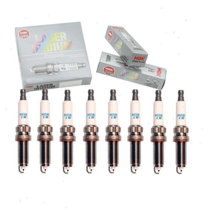 4PC #4294 IZFR6H11 Laser Iridium Spark Plug For BMW 550i 650i 750i X5 N62 NGK JP
