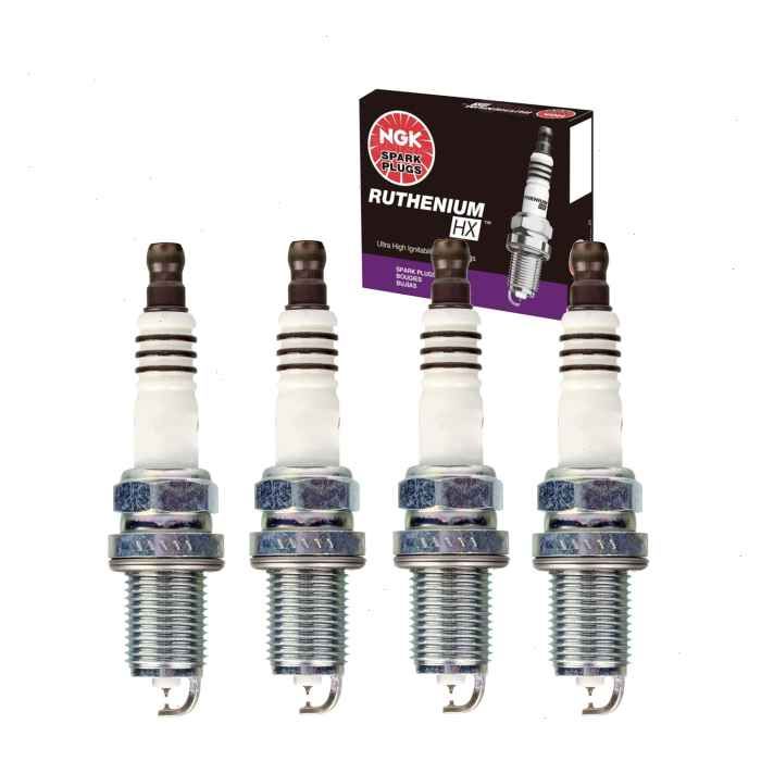 日本代理店正規品 Replacement HEI Ignition Coil Ruthenium HX Spark Plugs Kit fits  Ford Probe 2.0 L4 1997 通販