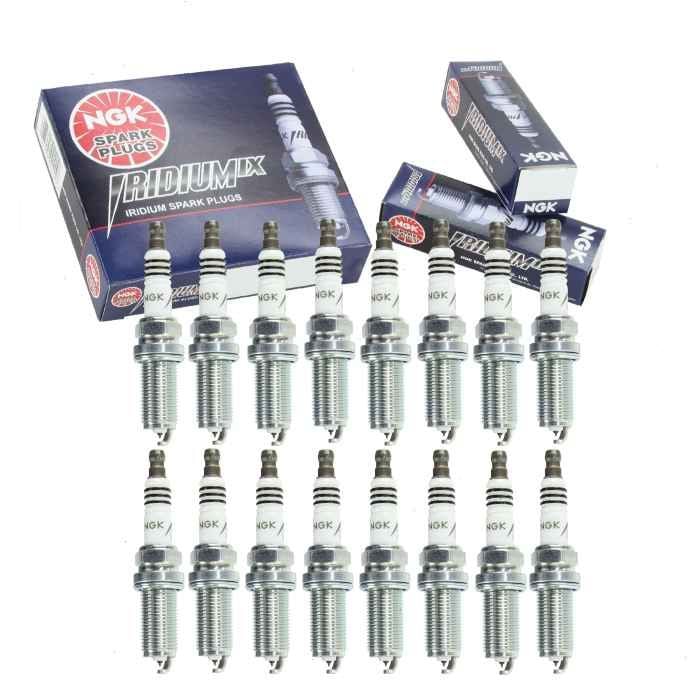 20092020 Jeep Grand Cherokee 5.7L V8 16 pc NGK Iridium IX Spark Plugs Ignition Wire Secondary