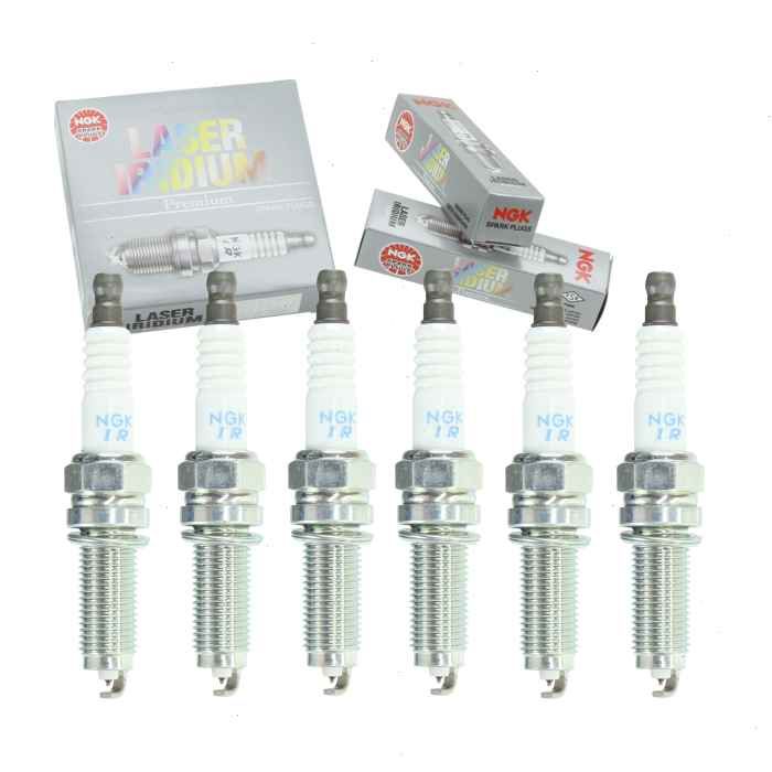 20172020 Chrysler Pacifica 3.6L V6 6 pc NGK Laser Iridium Spark Plugs