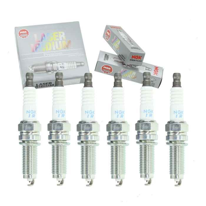20162020 Dodge Durango 3.6L V6 6 pc NGK Laser Iridium Spark Plugs