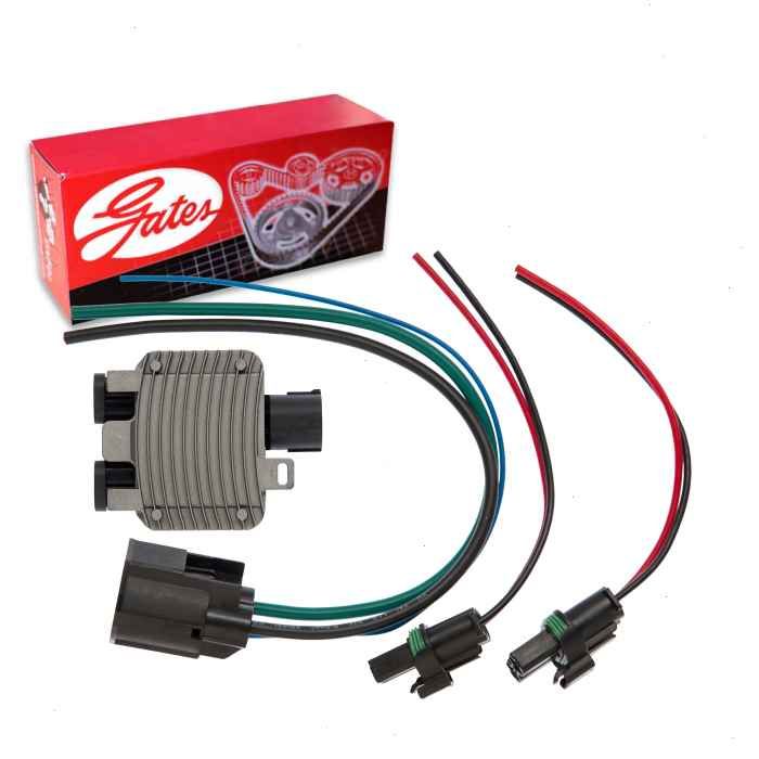 Gates Engine Cooling Fan Module compatible with Ford Edge 3.5L V6