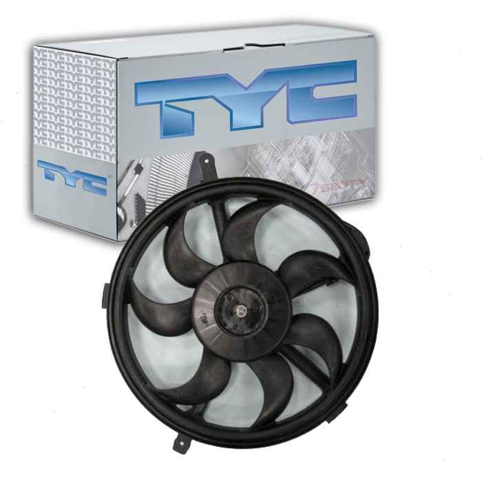 2013-2016 Mini Cooper Paceman TYC Dual Radiator & Condenser Fan 