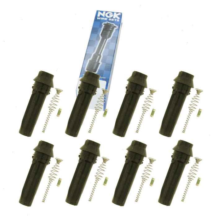8 pc NGK Ignition Coil Boots for 2011-2016 Ford F-250 Super Duty 6.2L V8 in