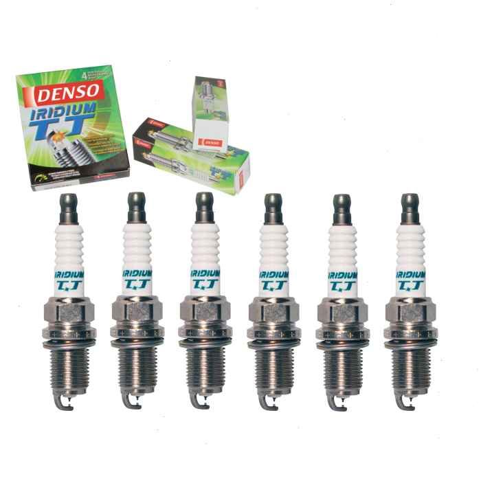 pc DENSO Iridium Power Spark Plugs compatible with Jeep Grand Cherokee 3.7L V6 2005-2010 - 3