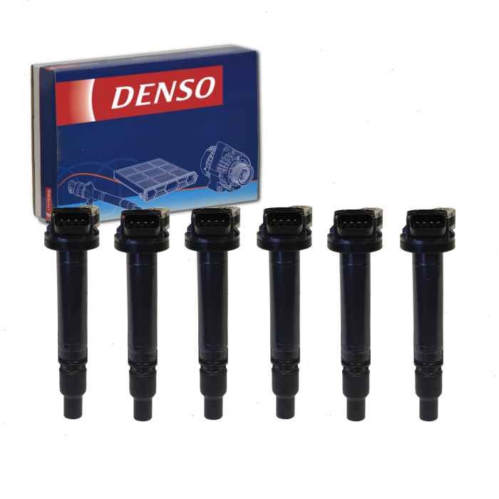 20052018 Toyota Avalon 3.5L V6 6 pc DENSO Direct Ignition Coils