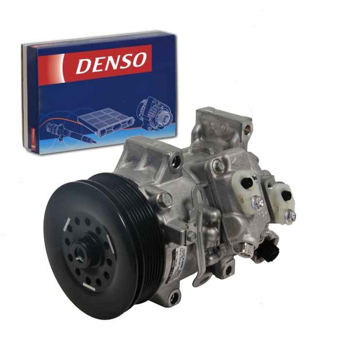 A/C Compressor and Clutch Denso 471-1139 for Toyota Corolla 1.6 L4 88-92