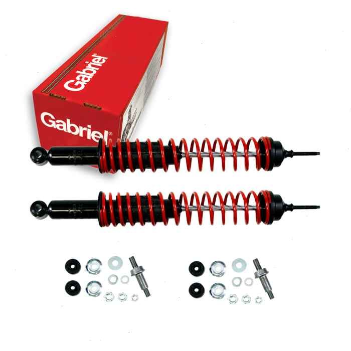1981-2002 Lincoln Town Car Gabriel Gas Shock Absorbers Front and Rear