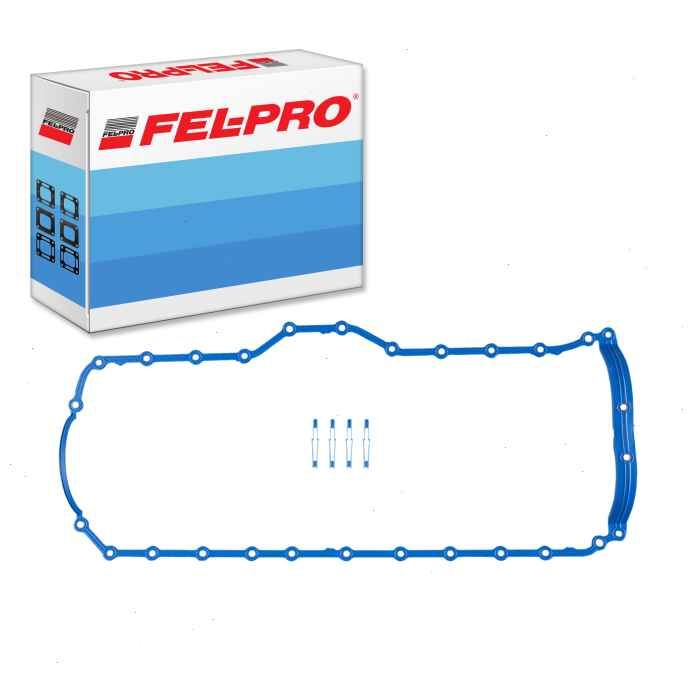 1974 International 100 4.2L L6 Fel-Pro Engine Oil Pan Gasket Set 