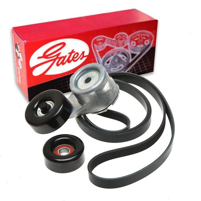 Gates Complete 90K-38108 Serpentine Belt Drive Component Kit for 