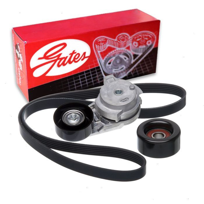 Gates Complete 90K-38178 Serpentine Belt Drive Component Kit for 