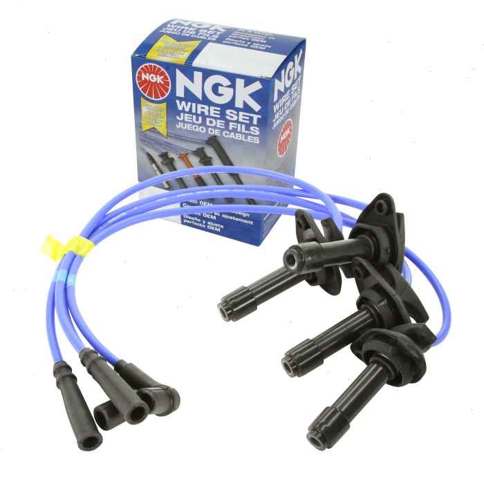 NGK RC-FX50 Spark Plug Wire Set - 7mm Ultra Low Resistance Magnetic Core Wires