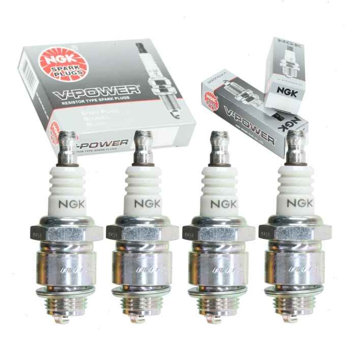 5574 NGK 4 Pack of BPM8Y Standard Spark Plug 