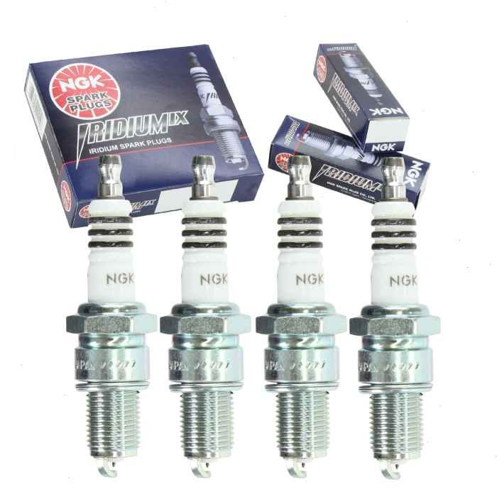 4 pc NGK Iridium IX 6853 (BPR9EIX) Spark Plugs for 90793-20026 937 