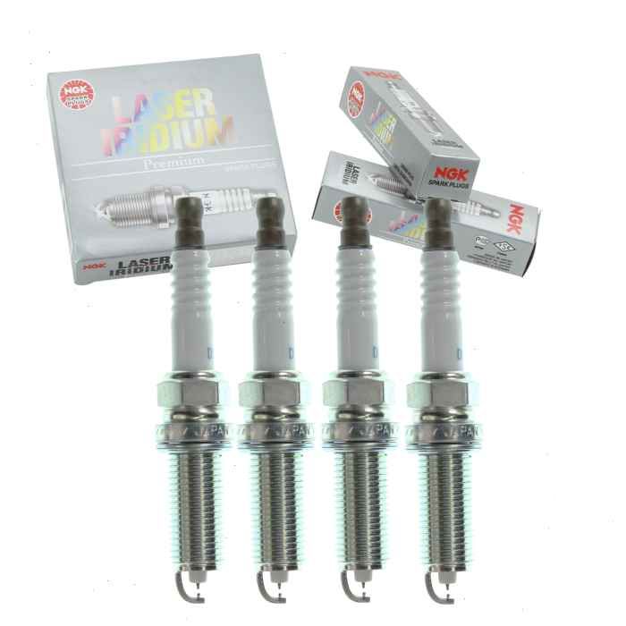 4 pc NGK Laser Iridium 93026 (DILKAR8A8) Spark Plugs for 22401