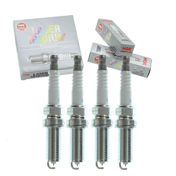4 pc NGK Laser Iridium 94124 (ILKAR7L11) Spark Plugs for 4711 9683