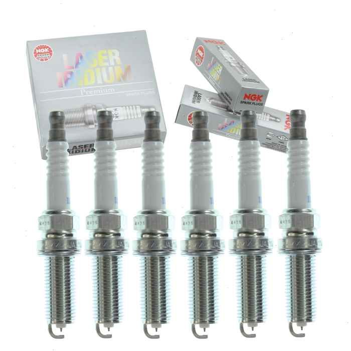 6 pc NGK Laser Iridium 93815 (SILZKR6B10E) Spark Plugs for 3479