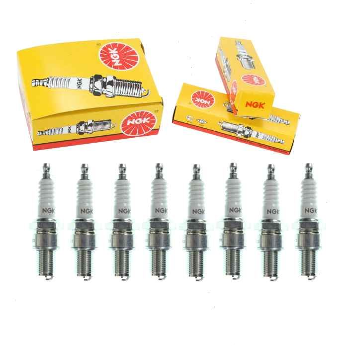 8 pc NGK Standard 3630 B10EG Spark Plugs