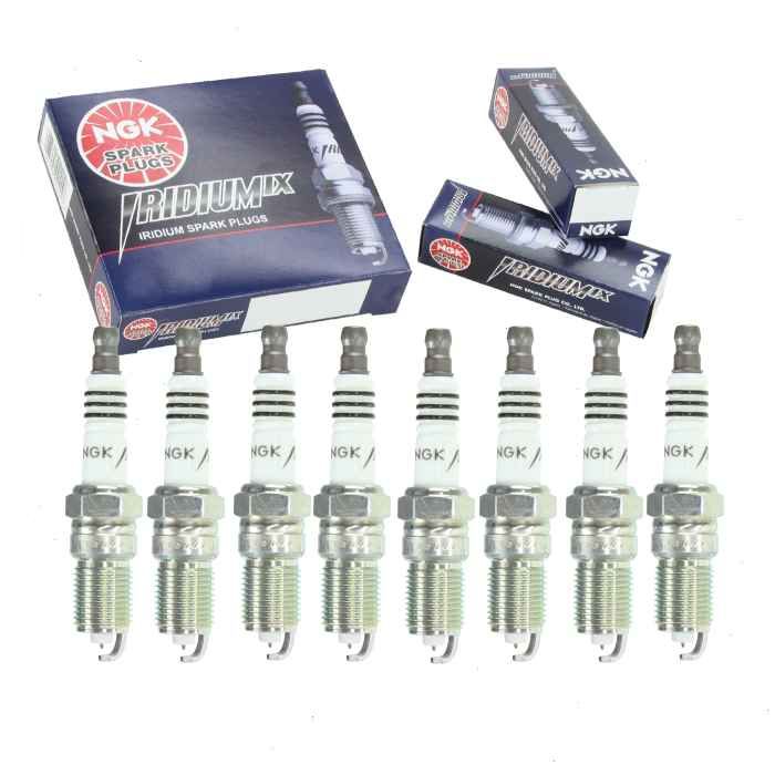 8 pc NGK Iridium IX 7164 (TR55IX) Spark Plugs for 12 12561466