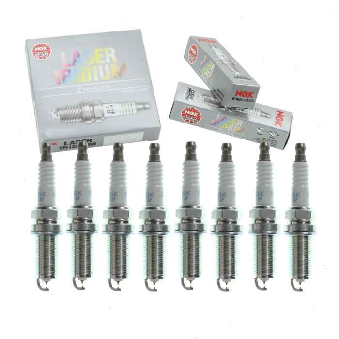 8 pc NGK Laser Iridium 92491 (DILFR6J11) Spark Plugs for 12290-RW0