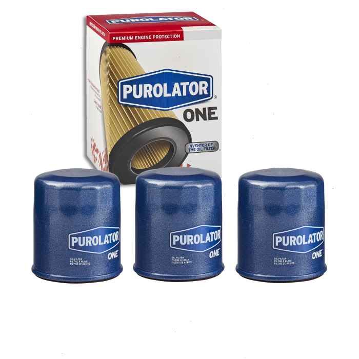 3 pc PurolatorONE PL14615 Engine Oil Filters for Oil Change Lubricant pz