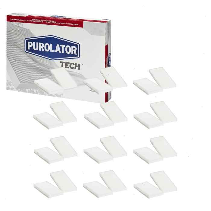 12 pc Purolator TECH TC25764 Cabin Air Filters for 042-2128 224683