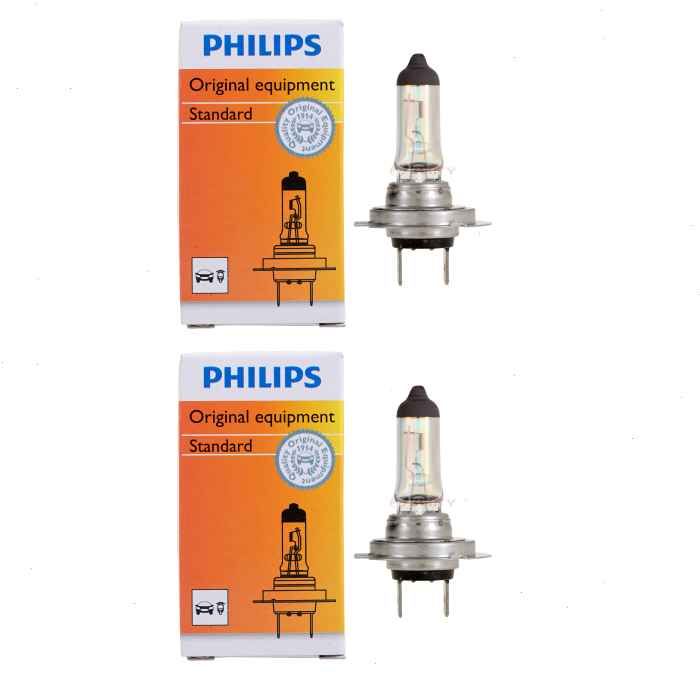 Genuine PHILIPS Standard Headlight Globe H7 12V 55W - Single Bulb