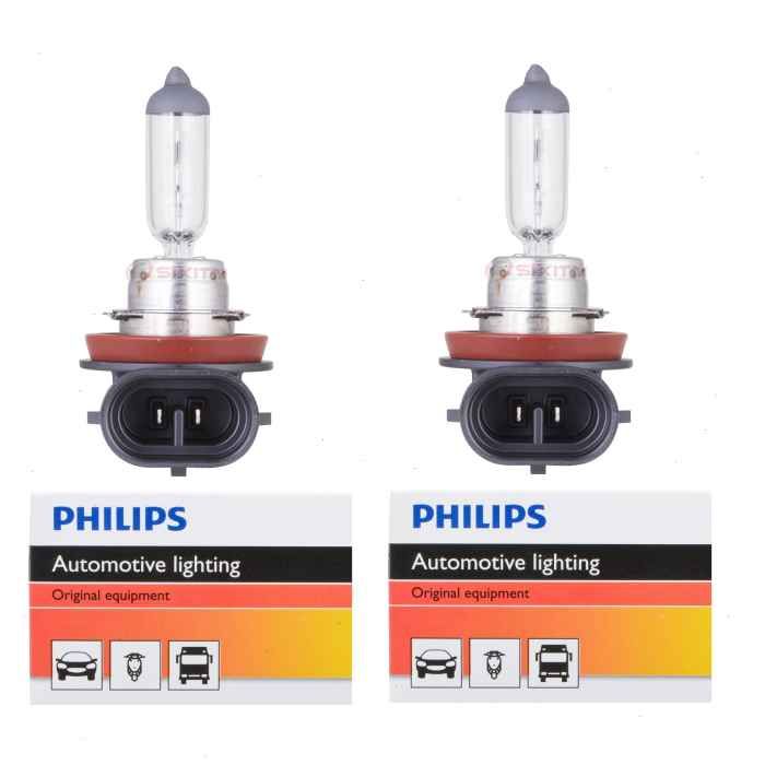 2 Philips H8C1 Light Bulbs for Electrical Body