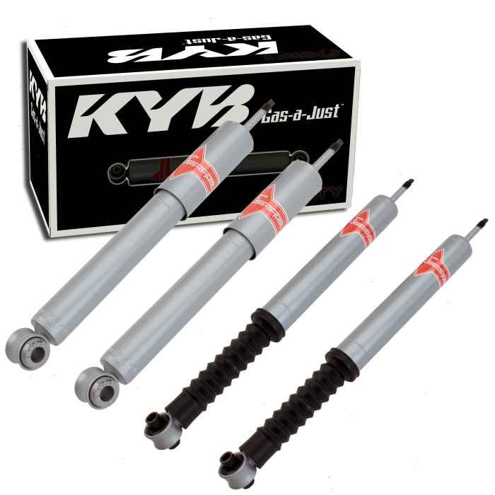 1979-1993 Saab 900 4 pc Shock Absorbers KYB Gas-a-Just Front Rear