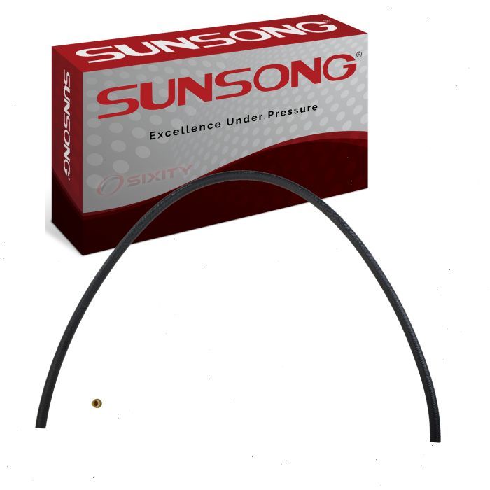1984 Volvo 760 Sunsong Power Steering Return Hose - Drive Fluid 