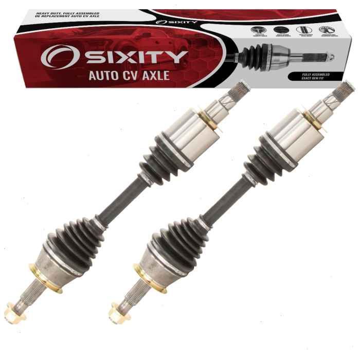 ami9622　0923 2005-2012 Nissan Pathfinder 4.0L V6 2 pc CV Axles Sixity Front