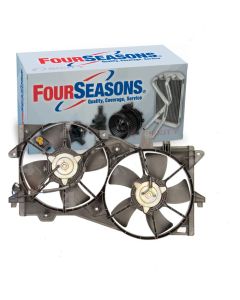 Four Seasons Dual Radiator and Condenser Fan Assembly