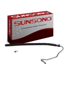 Sunsong Power Steering Return Line Hose Assembly