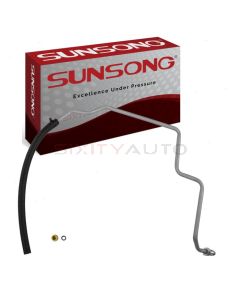 Sunsong Power Steering Return Line Hose Assembly