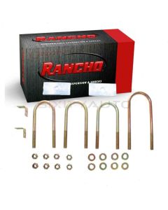 Rancho Leaf Spring Axle U-Bolt Kit