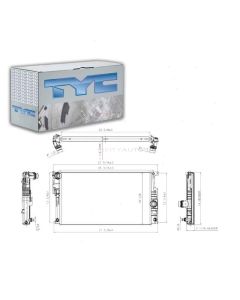 TYC Radiator Assembly
