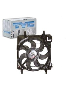 TYC Dual Radiator and Condenser Fan Assembly