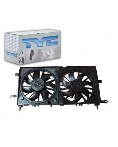 TYC Dual Radiator and Condenser Fan Assembly