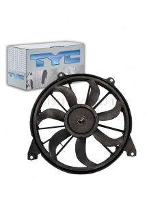 TYC Dual Radiator and Condenser Fan Assembly