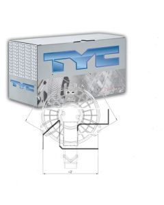 TYC HVAC Blower Motor