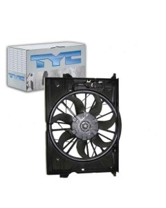 TYC Dual Radiator and Condenser Fan Assembly