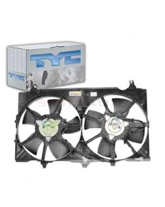 TYC Dual Radiator and Condenser Fan Assembly