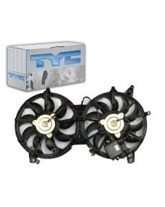 TYC Dual Radiator and Condenser Fan Assembly