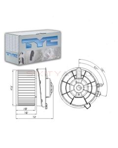 TYC HVAC Blower Motor