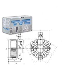 TYC HVAC Blower Motor